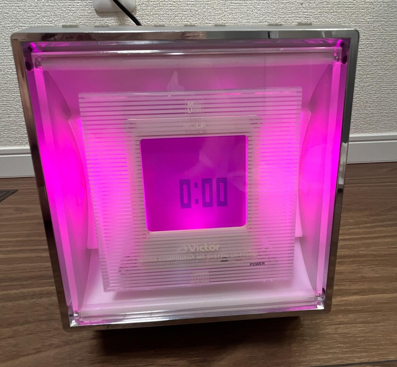 ラジオ・コンポ VICTOR CA-UXF70MD-W Vintage Victor CA-UXF70MD-C Mini Hi-fi System – Cd/md/cassette
