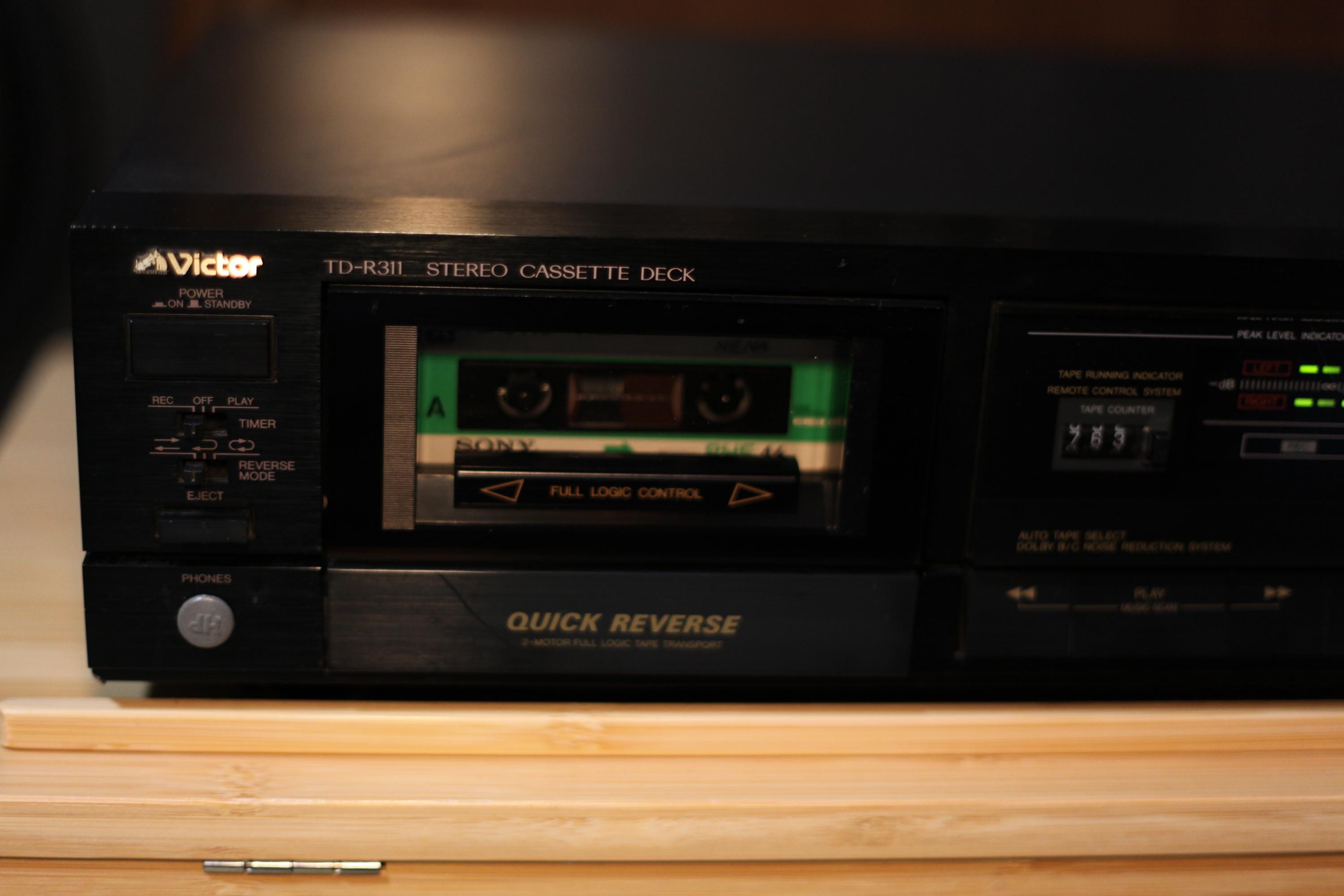 Victor TD-R311 ステレオカセットデッキ | 完全動作品 | ビンテージ