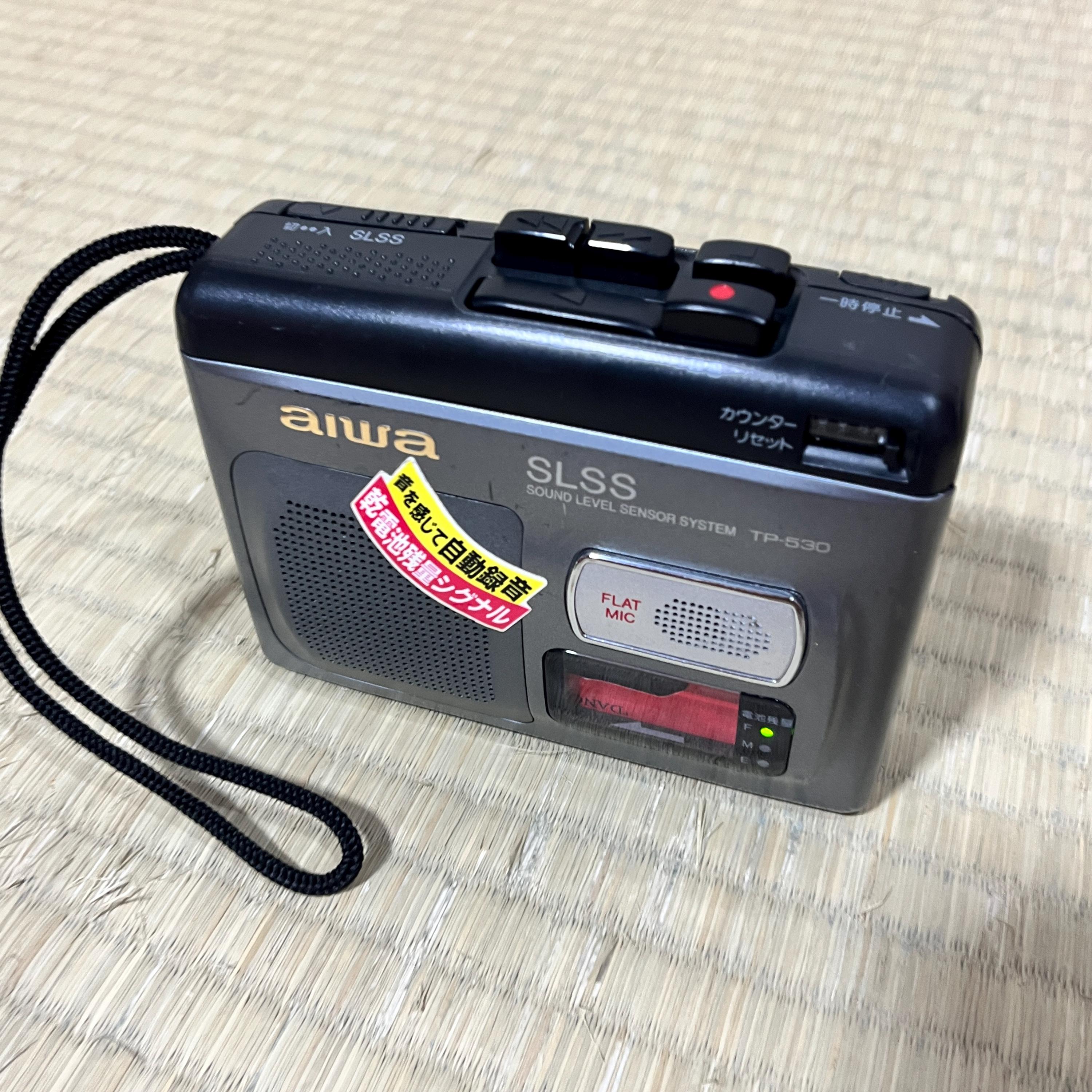 AIWA TP-530 Portable Cassette Recorder – Vintage SLSS Voice