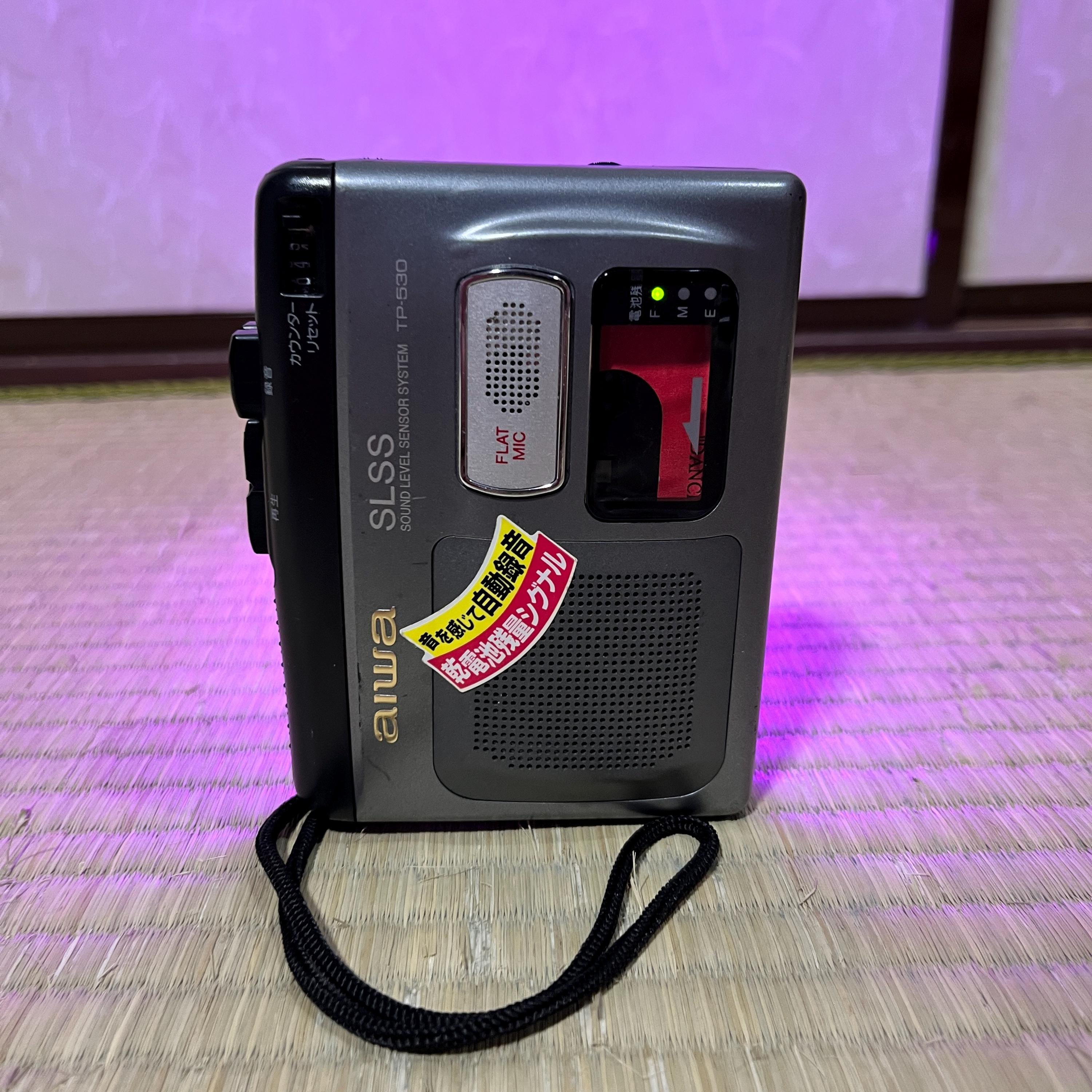 AIWA TP-530 Portable Cassette Recorder – Vintage SLSS Voice