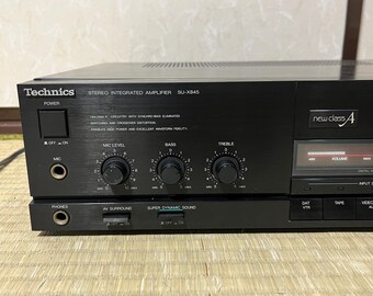 Vintage Technics SU-X845 New Class A Integrated Amplifier — Fully Vintage Technics SU-X845 New Class A Integrated Amplifier — Fully