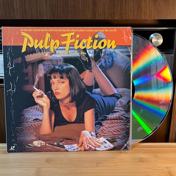 Pulp Fiction Laserdisc | Japan Release | English Audio | Cover