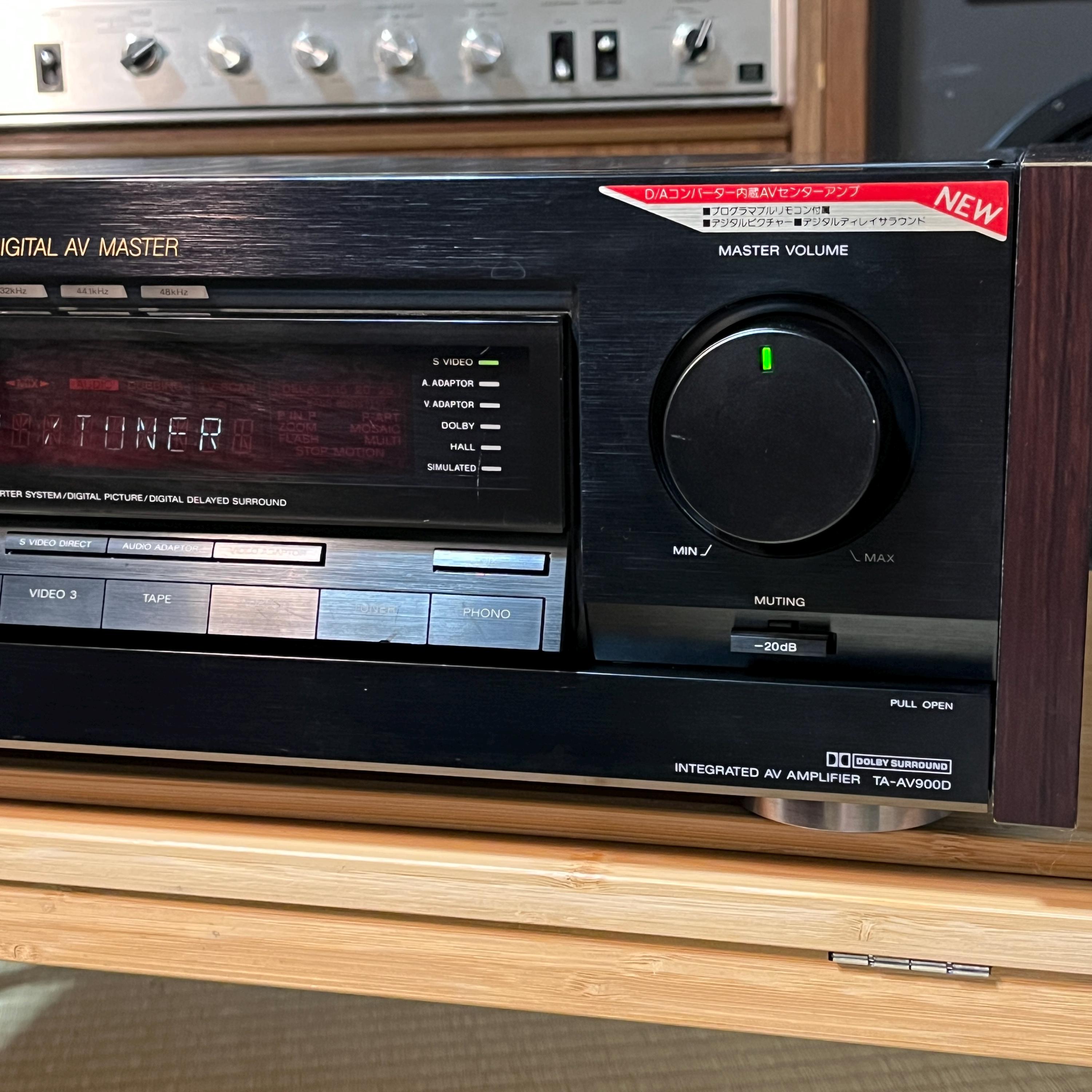 ソニー TA-AV900D デジタルAVアンプ | ビンテージサラウンドレシーバー