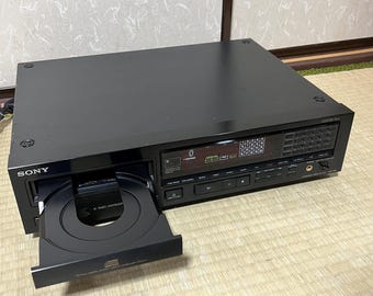 Vintage Sony CDP-990 High-End Audiophile CD Player – Left Channel Only, For Parts / Repair