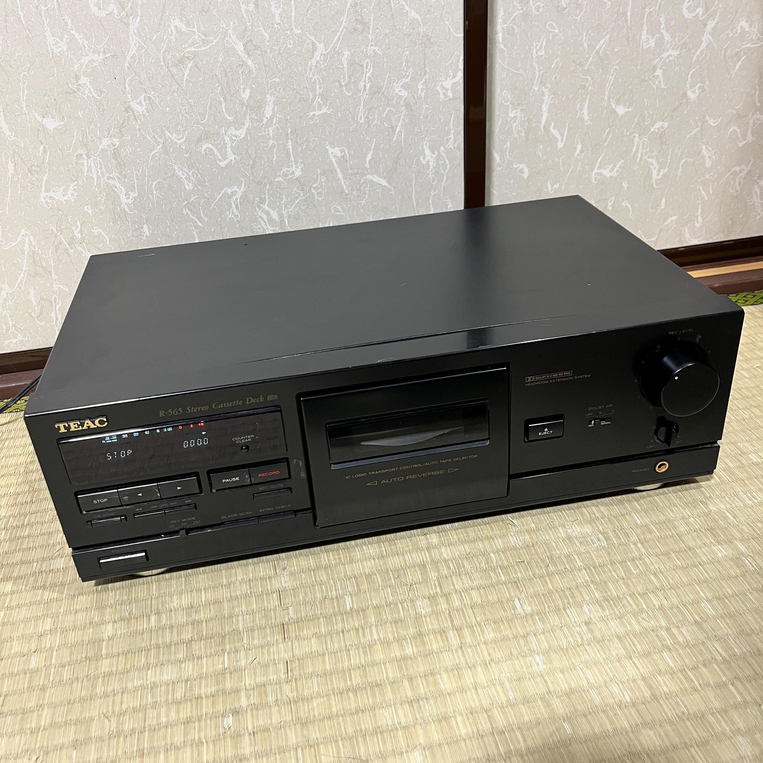 TEAC R-565 ステレオHi-Fiカセットデッキ – ヴィンテージ