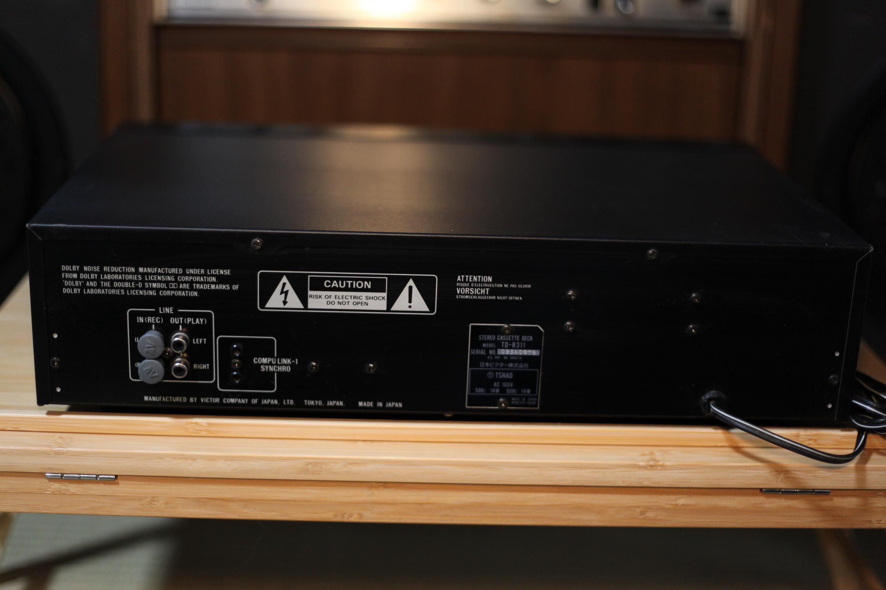 Victor TD-R311 ステレオカセットデッキ | 完全動作品 | ビンテージ