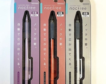 Bandai Namco Automatic Sharp Nocfree Pencil - 3 SET- from Japan
