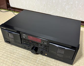 TEAC カセットデッキ　W-760R Cassette deck TEAC W-760R review and test