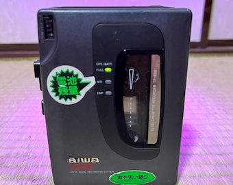 ヘ*ゴ様 アイワ・カセットプレイヤー(ウオークマンタイプ) ヴィンテージ 1980 年代 アイワ パーソナル カセット プレーヤー