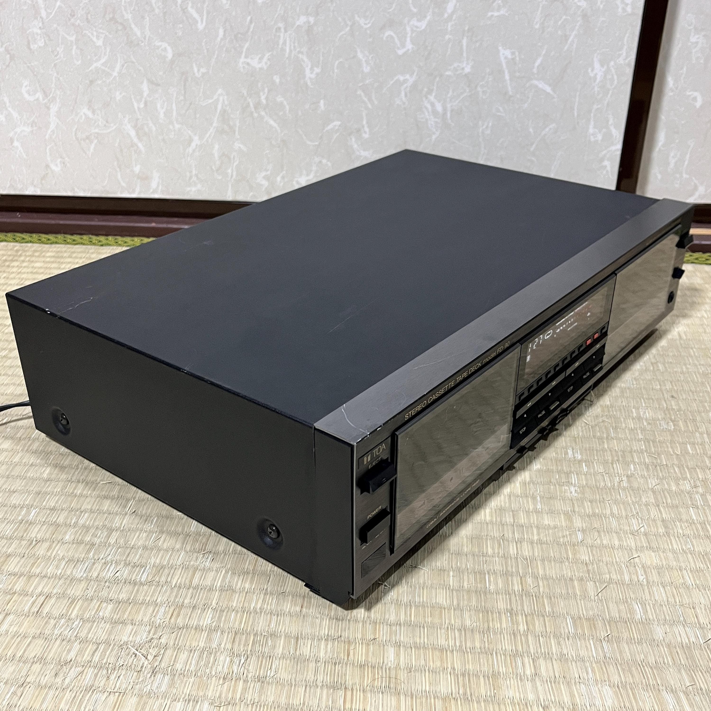 Vintage TOA FD-90 Auto-reverse Stereo Cassette Deck - Etsy UK