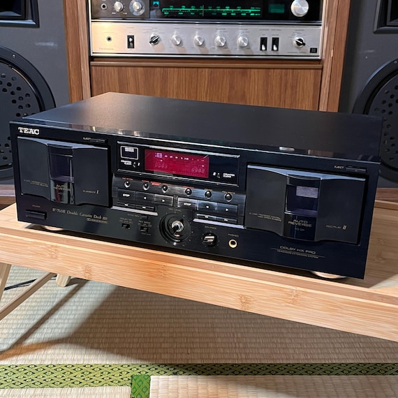 Buy TEAC W-760R Double Cassette Deck | Right Deck Working | Left