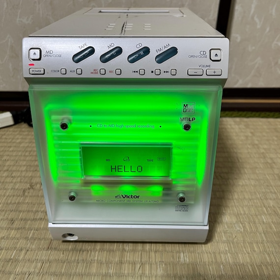 Vintage Victor Micro System – AUX & FM Radio, Japanese Audio