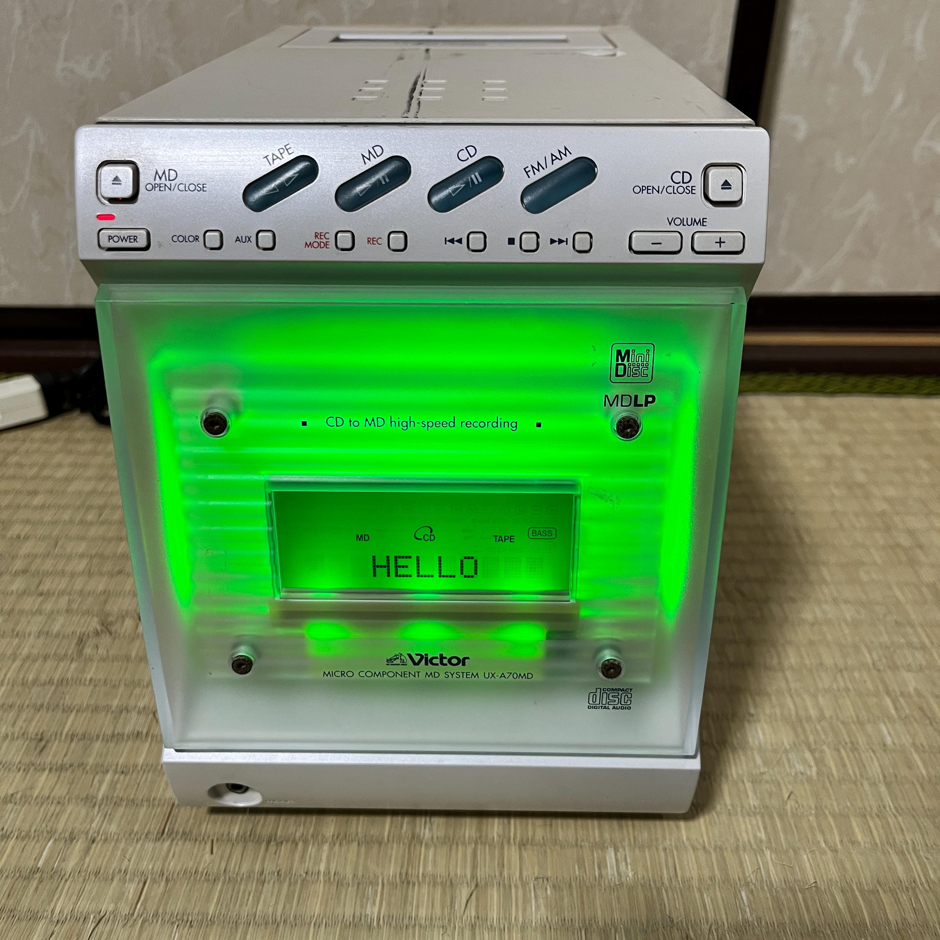 Vintage Victor Micro System – AUX & FM Radio, Japanese Audio