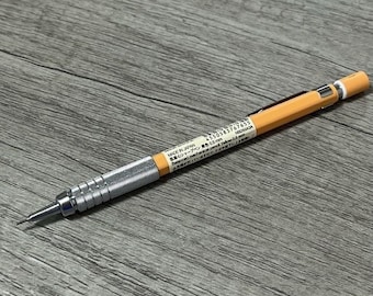 無印良品 0.5 mm 透明軸 ポリカーボネート シャープペンシル ゴム