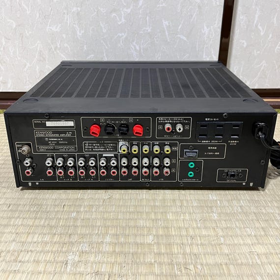 Kenwood DG 7 Stereo Amplifier Vintage Japan Working - Etsy