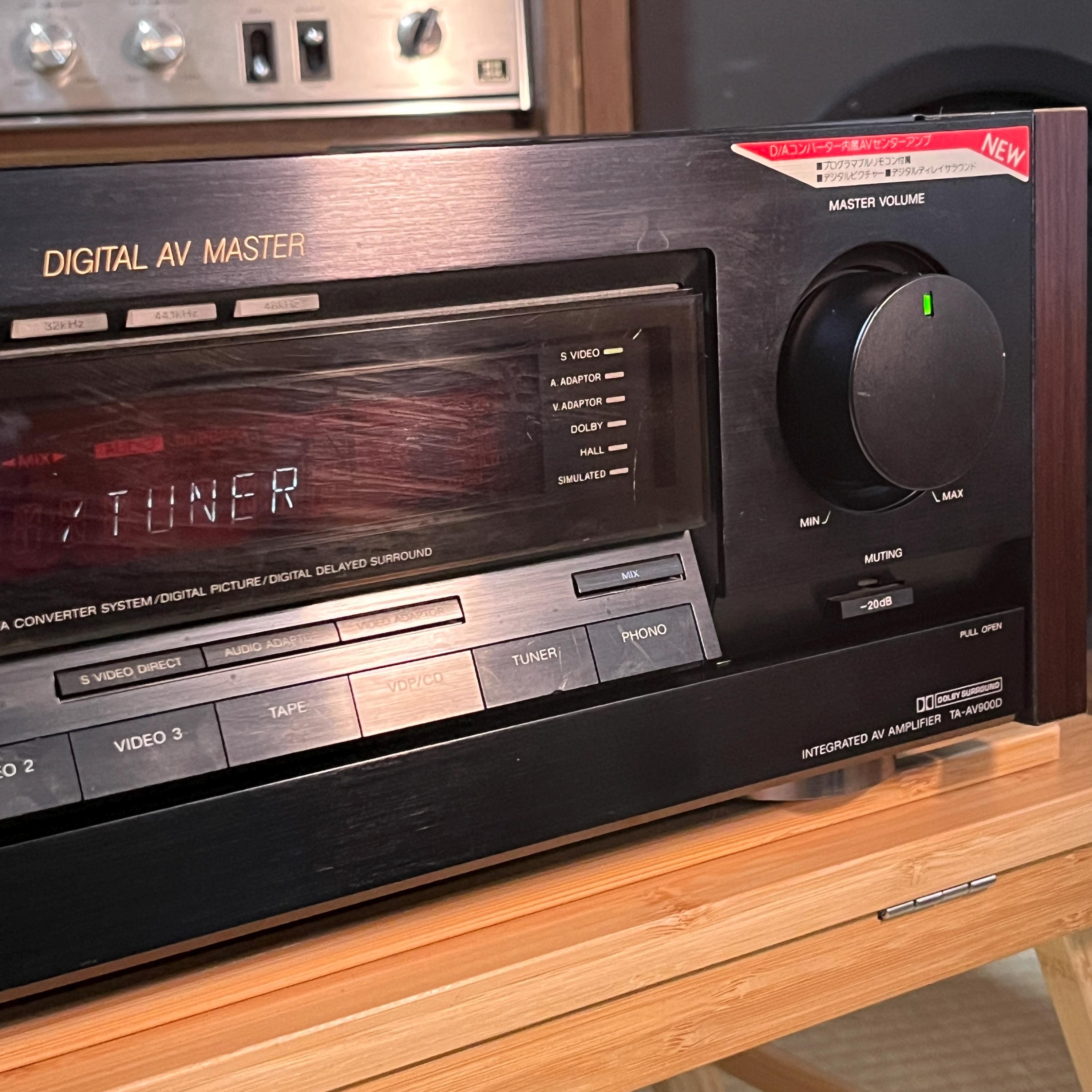 ソニー TA-AV900D デジタルAVアンプ | ビンテージサラウンドレシーバー