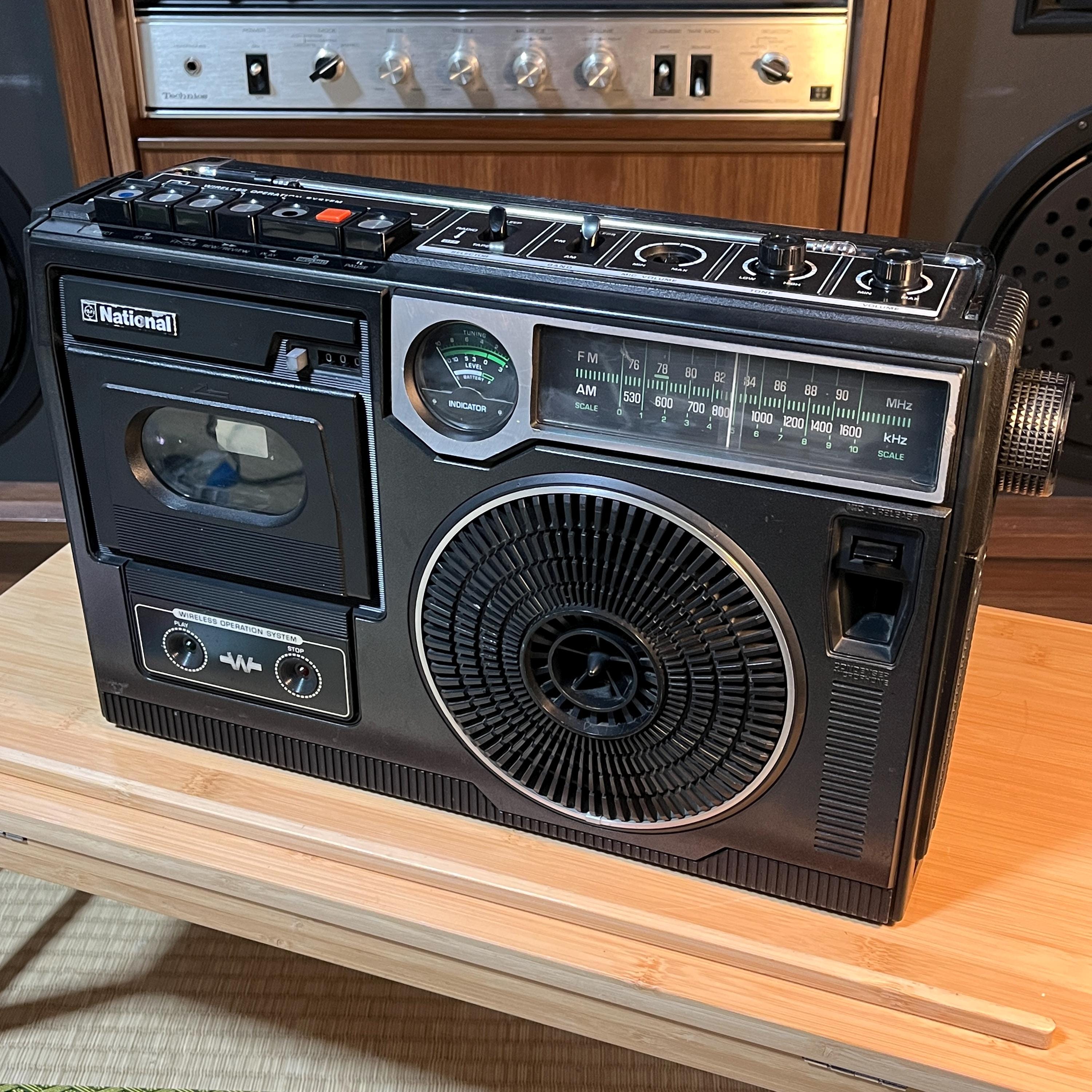 National Panasonic Radio Cassette Recorder - Etsy