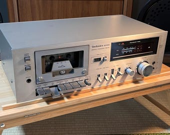 TEAC A-350 Vintage Stereo Cassette Deck • Dolby System • Wood