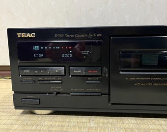 Registratore a cassette stereo Hi-Fi TEAC R-565 – Audio giapponese d'epoca