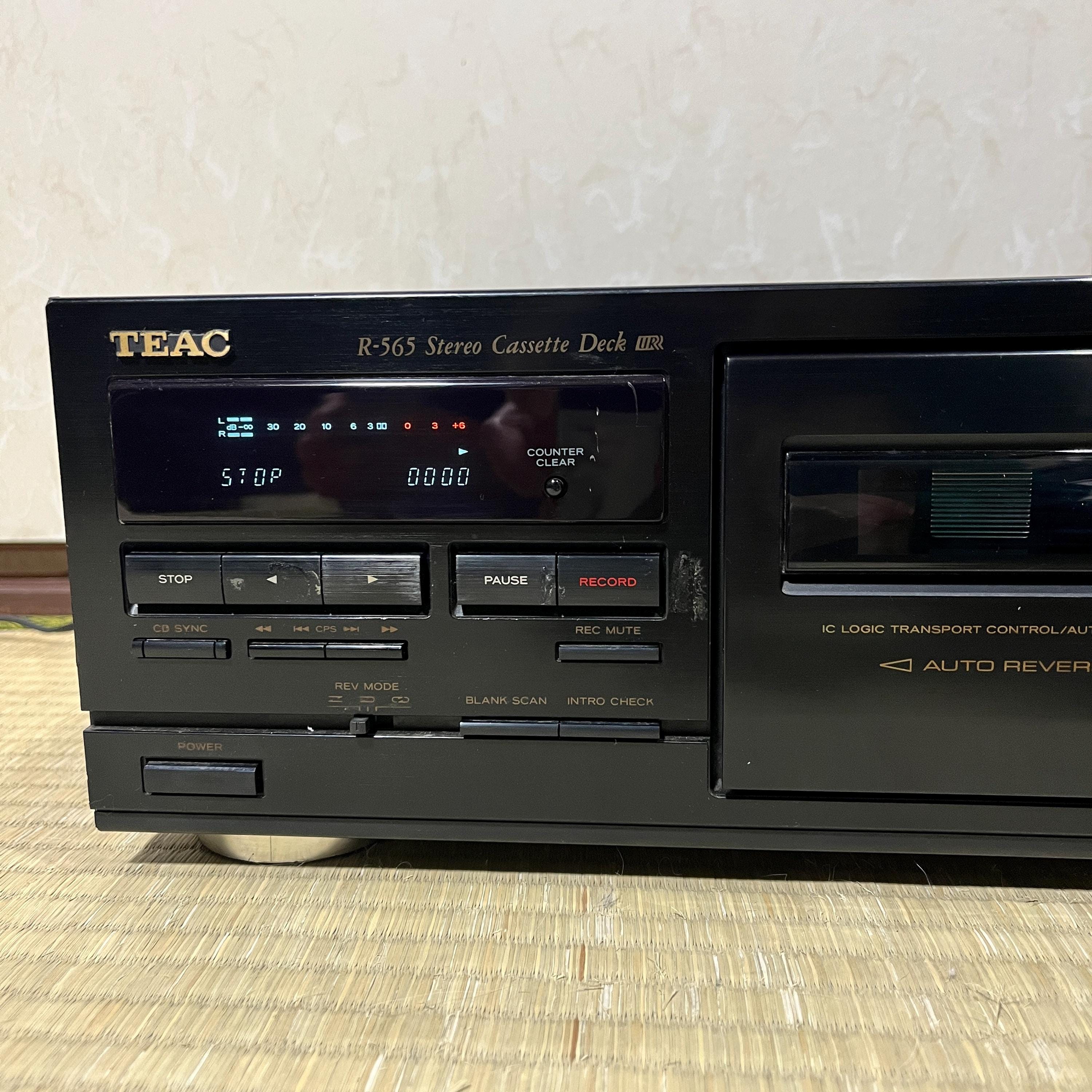 TEAC R-565 ステレオHi-Fiカセットデッキ – ヴィンテージ