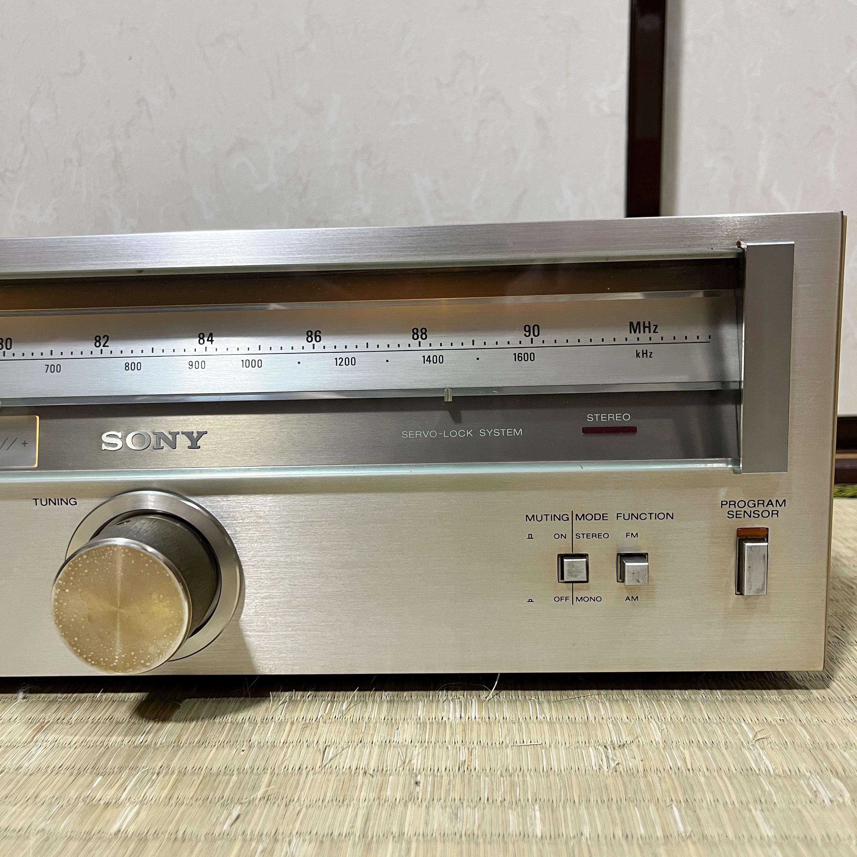 Vintage Sony ST-313 AM/FM Stereo Tuner – Fully Working – Japanese