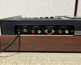 TEAC A-350 Vintage Stereo Cassette Deck • Dolby System • Wood