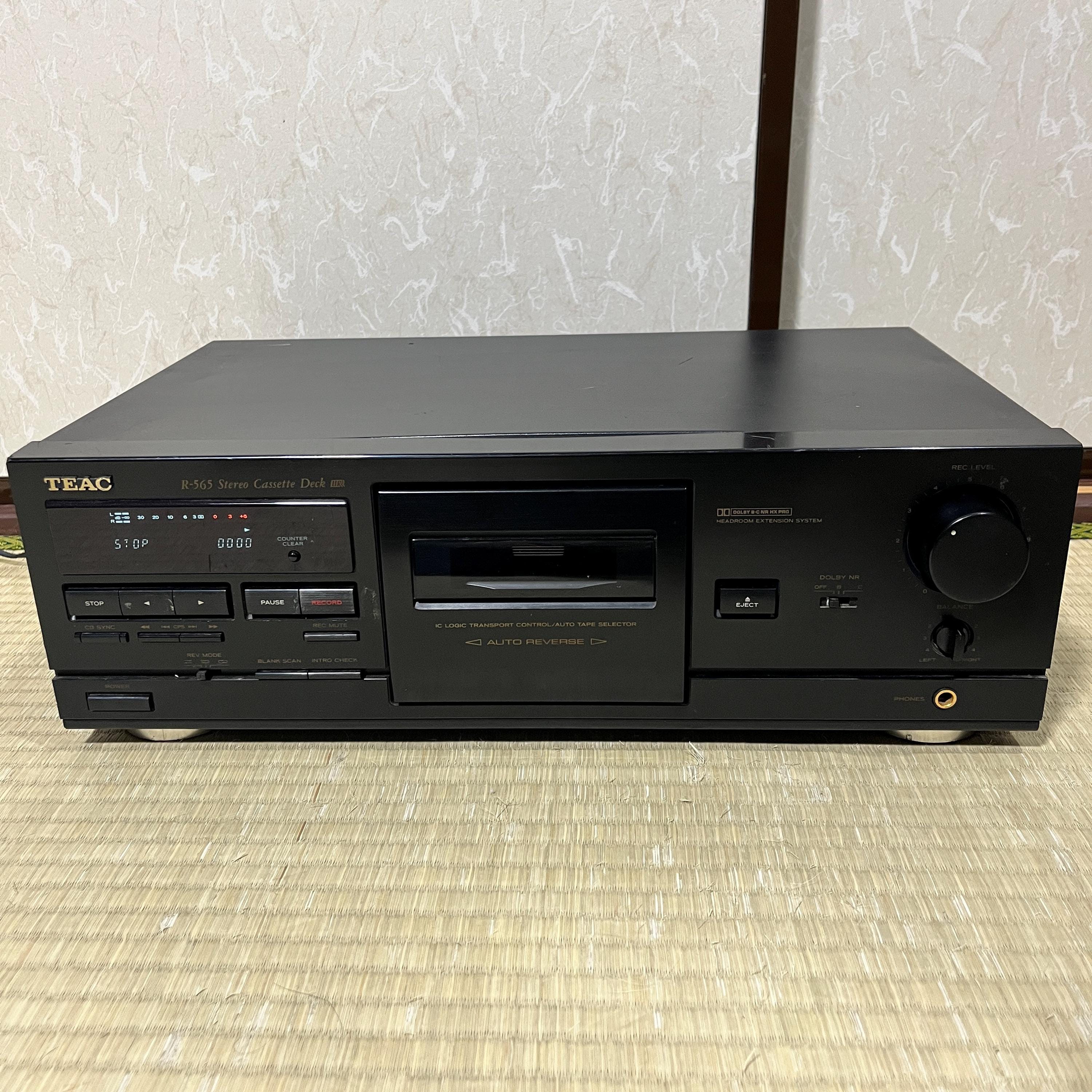 TEAC R-565 ステレオHi-Fiカセットデッキ – ヴィンテージ