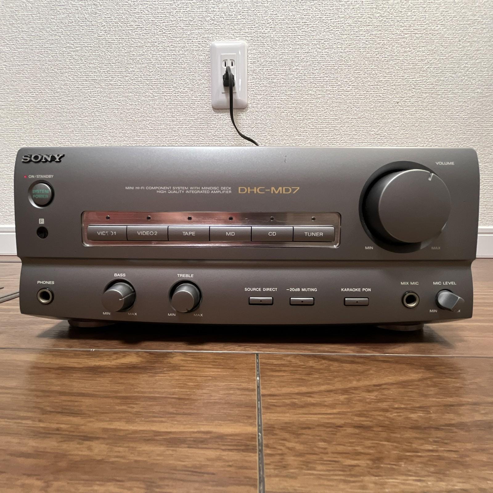 ビンテージ ソニー TA-M7 (DHC-MD7) ピュアダイレクトステレオ