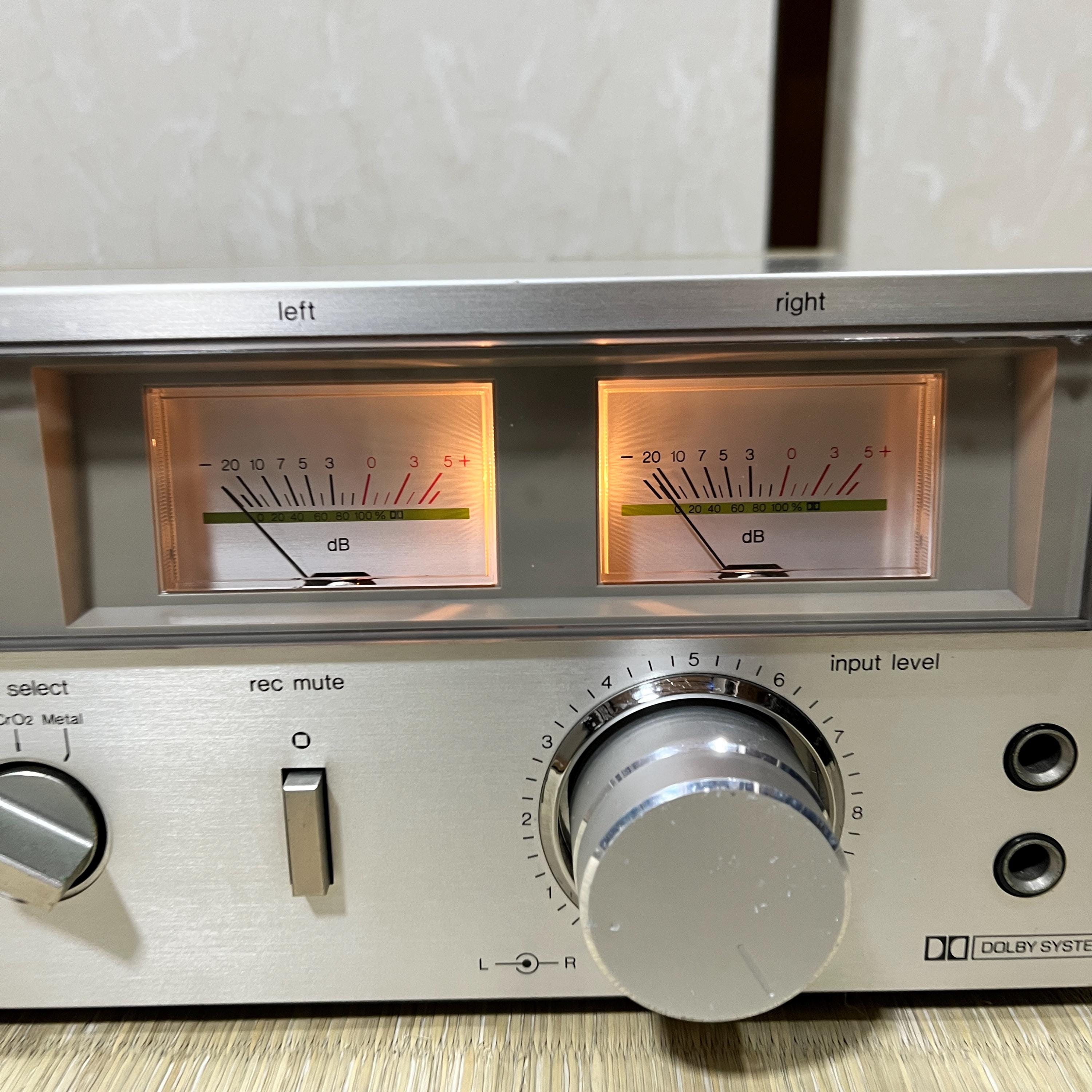 ビンテージ テクニクス RS-M13 MK2 ステレオカセットデッキ — 完全動作