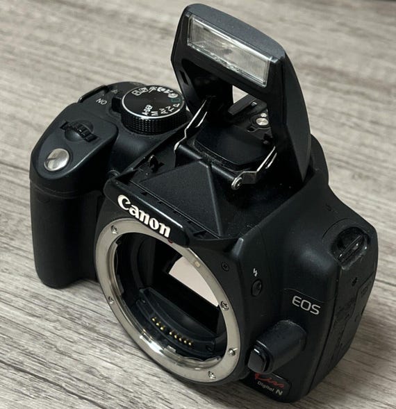 Vintage Canon EOS Kiss Digital N Camera – Working Condition (body 
