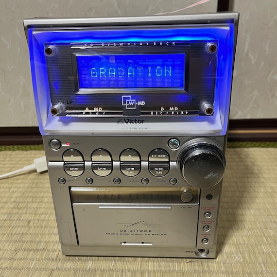 ラジオ・コンポ Victor Micro Component MD System Vintage Victor Micro Component System – Cd/fm/aux Working - Etsy
