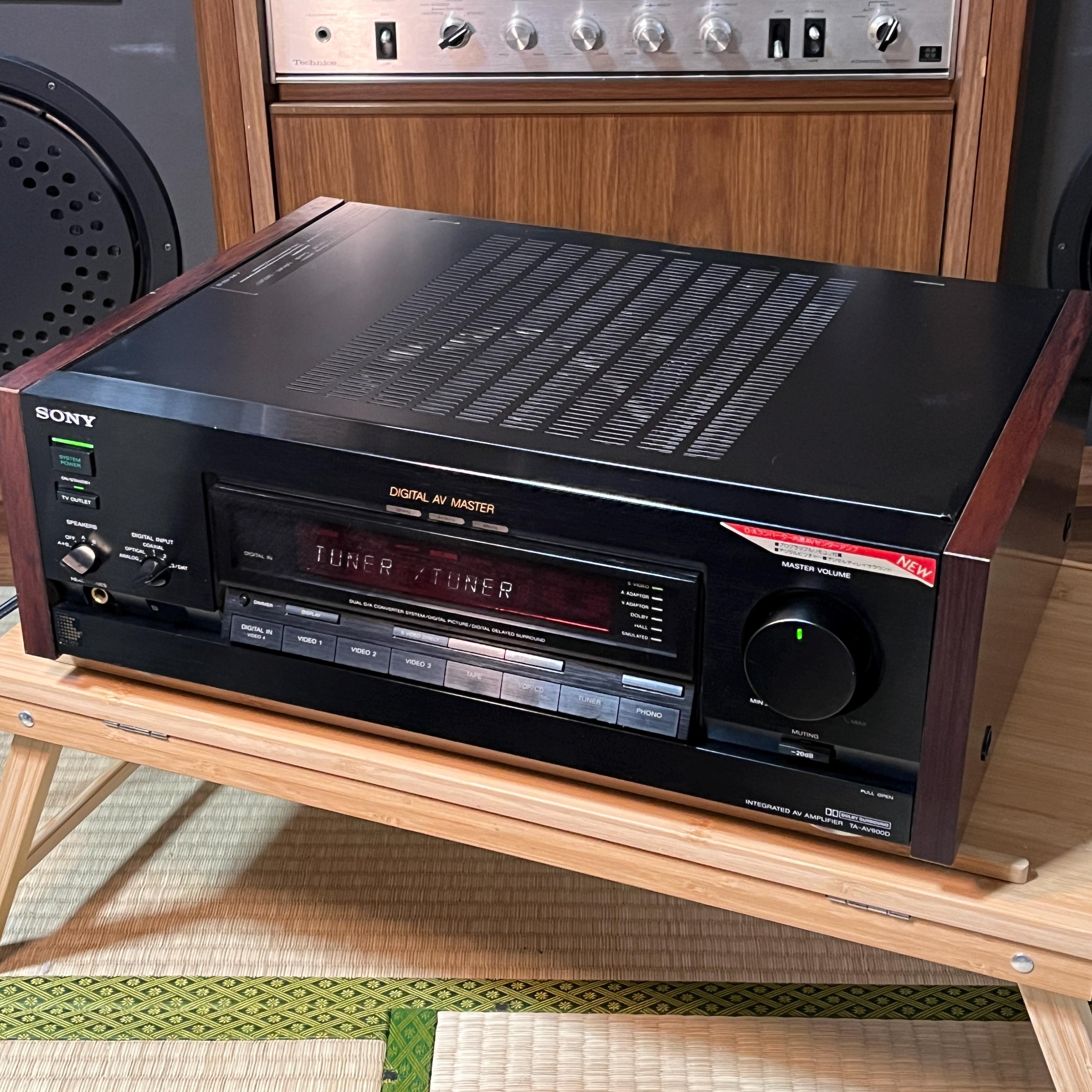 ソニー TA-AV900D デジタルAVアンプ | ビンテージサラウンドレシーバー