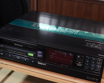 Sony Super Beta Hifi Betamax SL-HF900 VCR Stereo Vintage Video Cassette ...