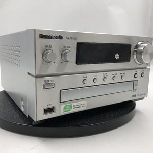 Vintage Panasonic SC-PMX5 Silver CD Stereo System Read Descrip.