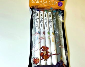 ゼブラ サラサ ヴィンテージ 0.5 mm プッシュクリップ ゲルペン - 全色