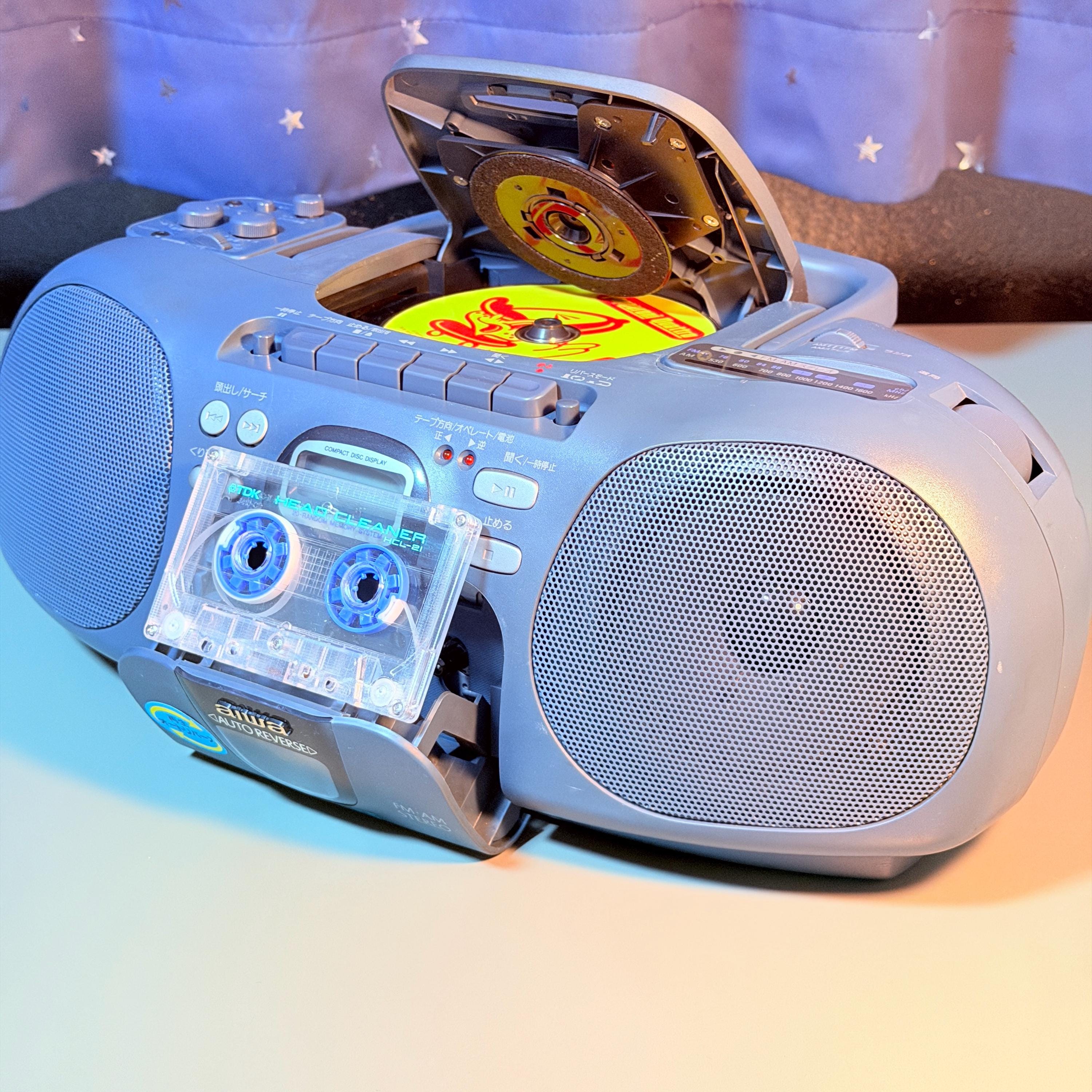 昭和レトロ❗️美品STEREO RADIO CASSETTE PLAYER Japanese Radio Cassette Player - Etsy