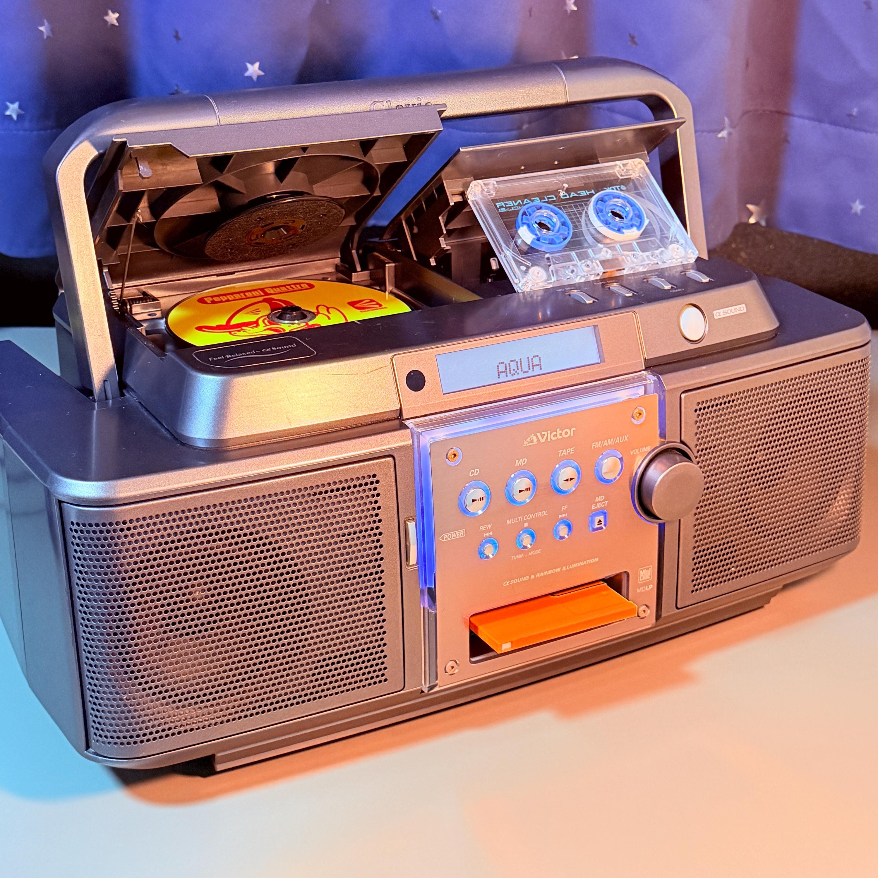 Pioneer ポータブルステレオラジオカセット Portable radio tape player 1990s - Etsy 日本