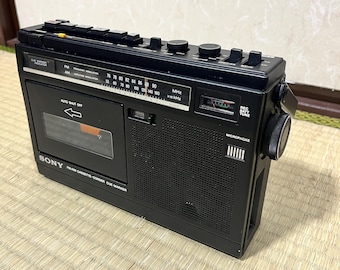 [メンテ可動品]sony sports ソニースポーツ　ラジカセCFM-104 SONY SPORTS/ソニースポーツ/CASSETTE PLAYER/カセット