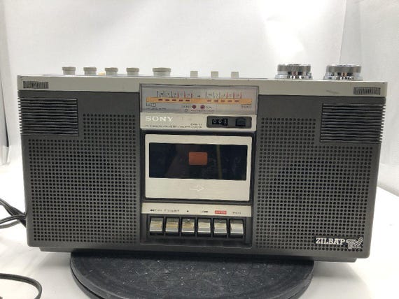 ソニー CFS-V1 ラジオカセットプレーヤー ヴィンテージ ブームボックス