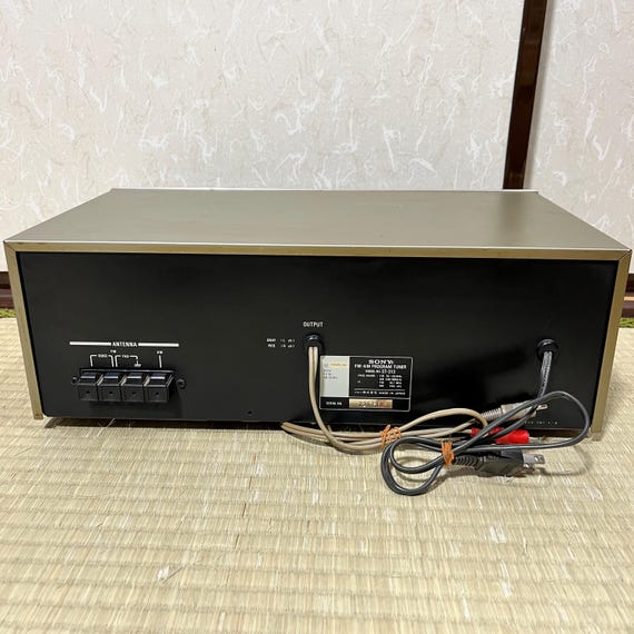 Vintage Sony ST-313 AM/FM Stereo Tuner – Fully Working – Japanese