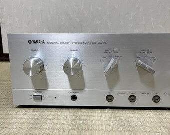 アンプ YAMAHA NATURALSOUNDSTEREOAMPLIFIER CA-RI Yamaha Natural Sound Stereo Amplifier CA-RI Used Power-on