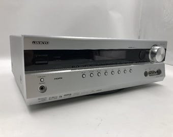 Vintage ONKYO TX-SA578 7.1 Ch Kompatibles AV Center Maximale Ausgabe 160W x 7 Silber