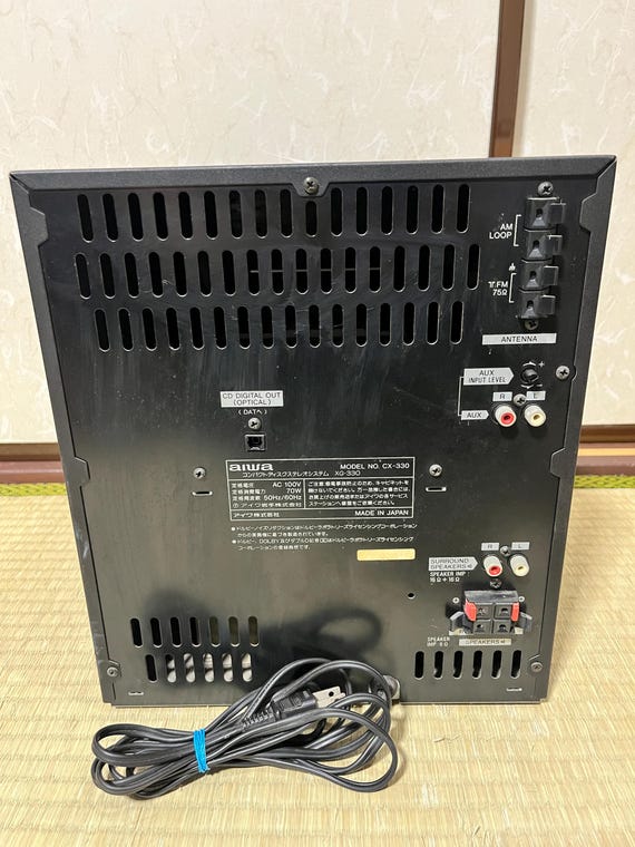 Vintage Aiwa Stereo System XG-330 | Tuner Working (CD & Cassette