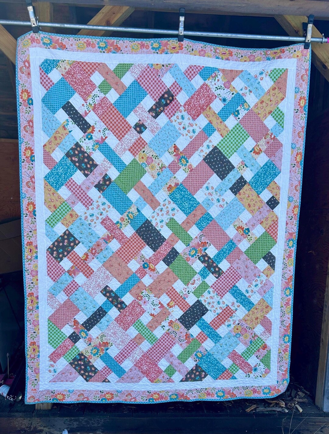 Spring Picnic Quilt - Etsy