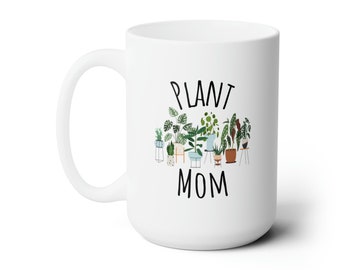 Plant Mom Coffee Mug | Minimalist Plant Lover Gift