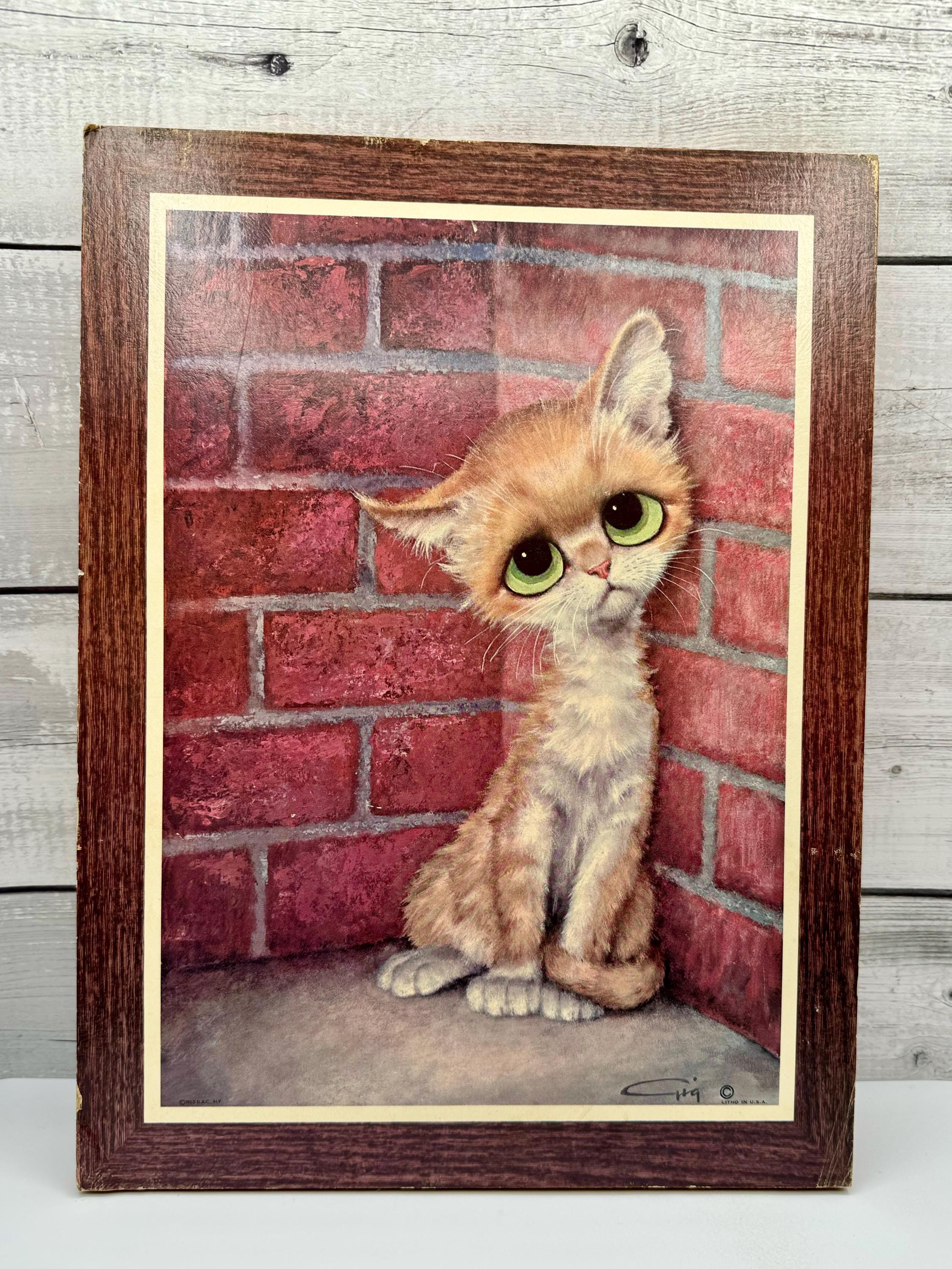 Gig Big Eyed Cats - Etsy
