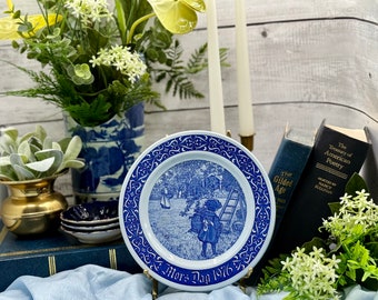 Vintage Collectable Mother’s Day Plate from Sweden - Rorstrand - Mors Dag 1976