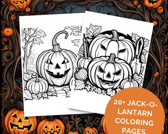 Páginas para colorear de Halloween, Páginas para colorear de Jack-O-Lantern, Páginas para colorear de calabaza de Halloween, Jackolantern, Páginas para colorear de Halloween para niños