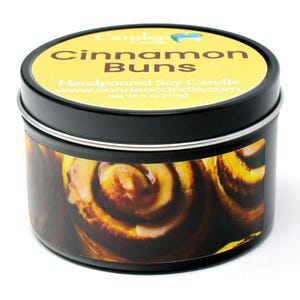 Cinnamon Buns, 6oz Soy Candle Tin