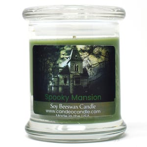 Spooky Mansion, 9oz Soy Candle Jar
